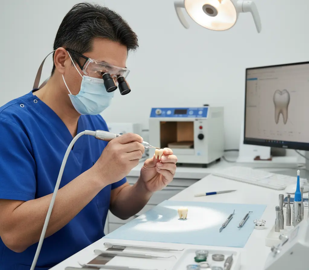 Materiales corona dental