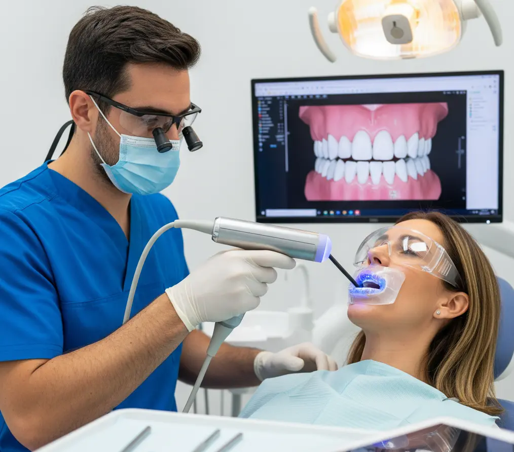 Impresiones para una corona dental en Málaga